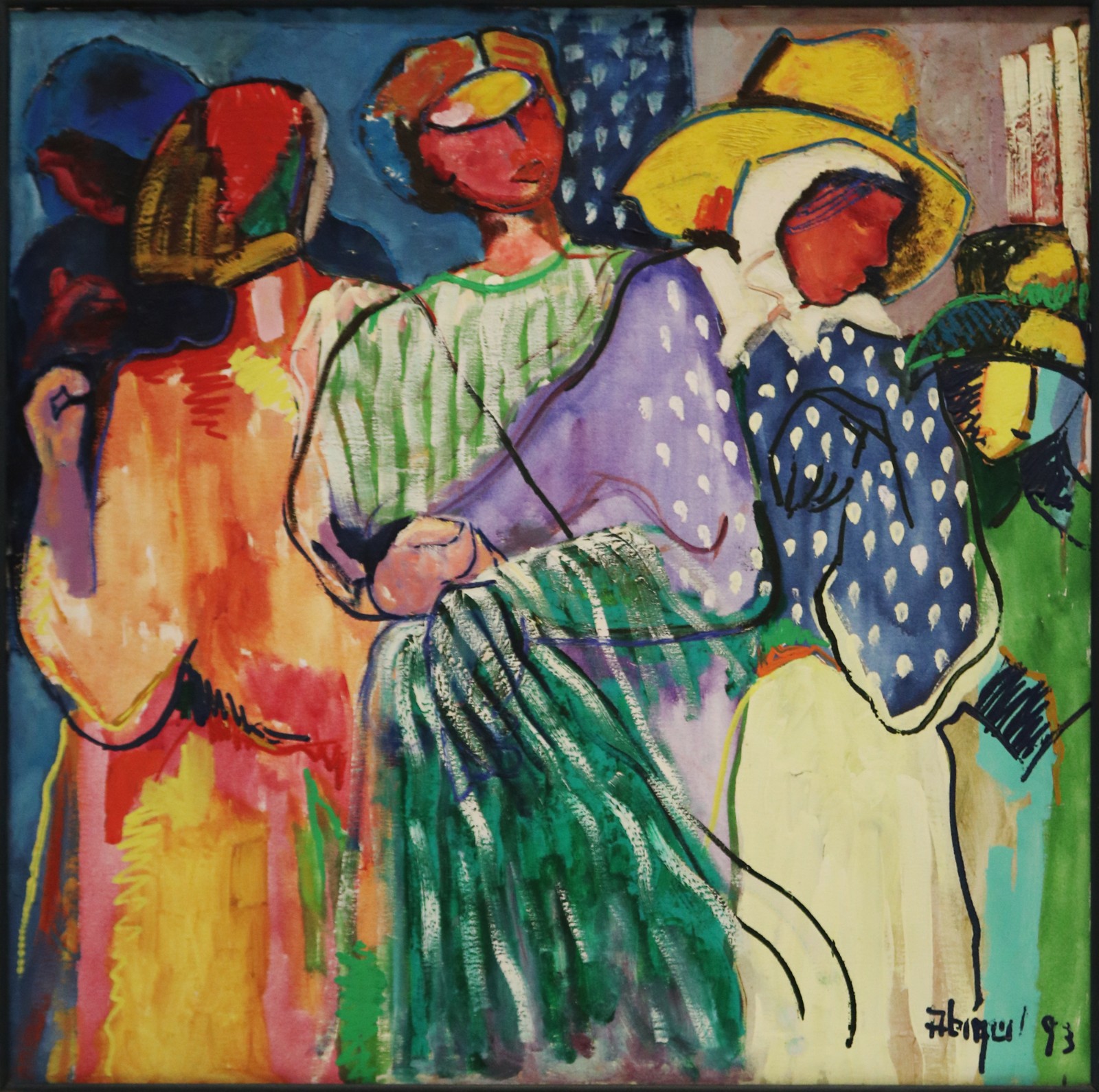 Abigail Vasthi Schlemm  (1957), O vento e casamento, 1993 - foto 1 de 6