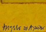 Angelo de Aquino (1945-2007), Um modelo para re... - Liquitex s/ tela <br>Ass. centro inf. e verso <br>Localizado e datado Rio, setembro 91<br><br>