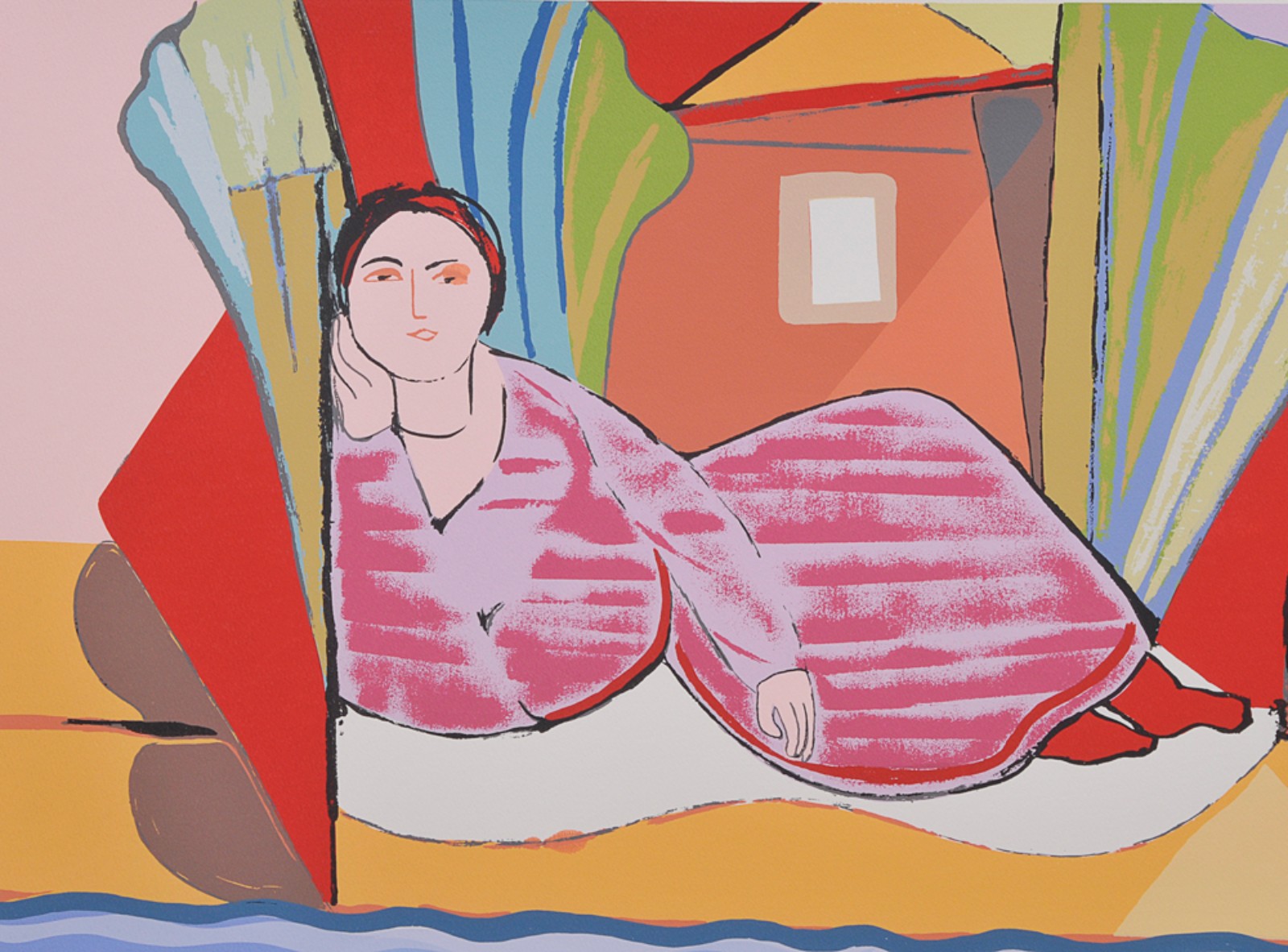 Cícero Dias (1907-2003), À espera - foto 3 de 4