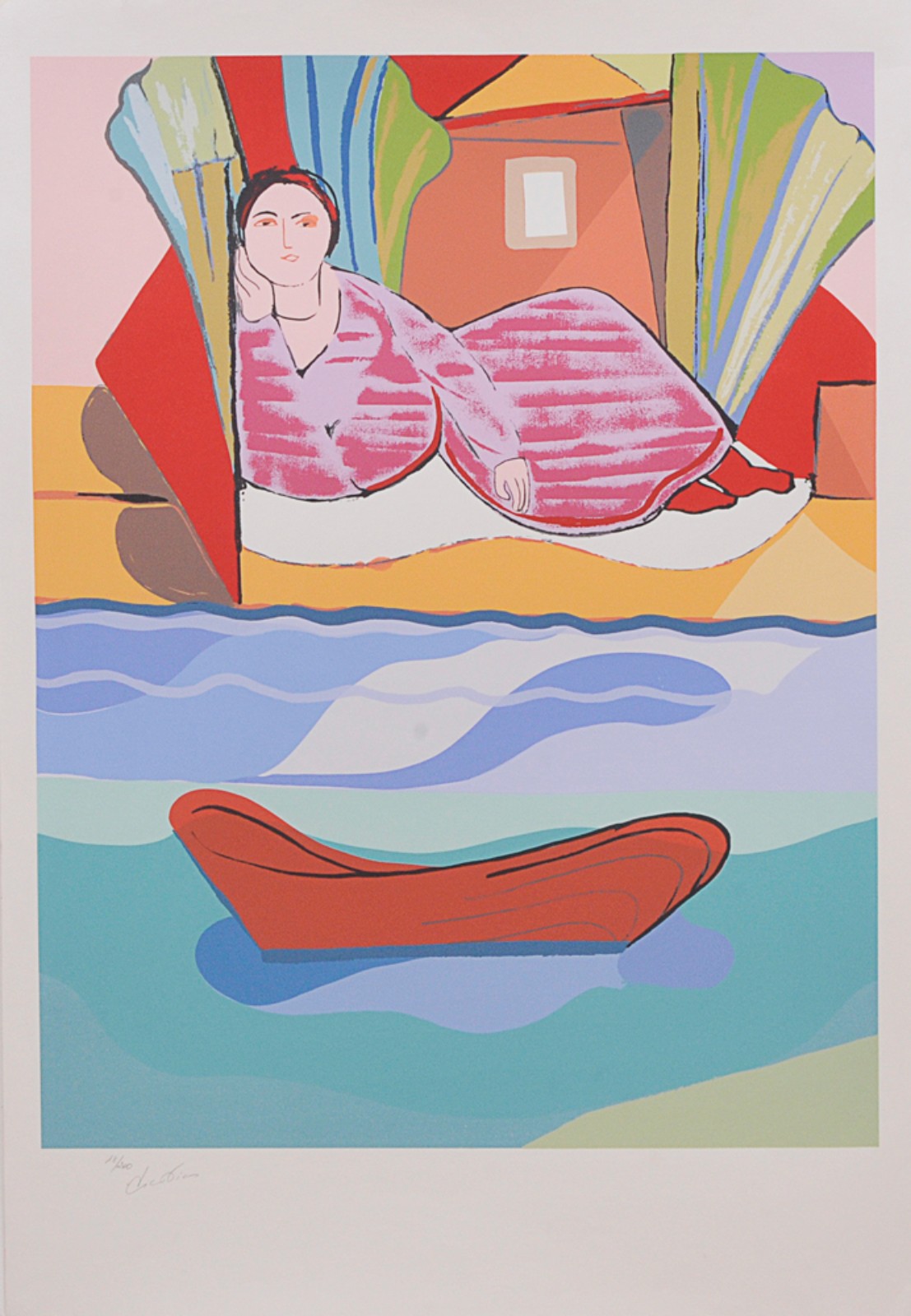 Cícero Dias (1907-2003), À espera - foto 2 de 4