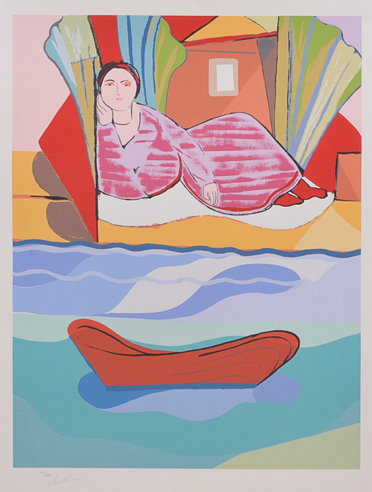 Cícero Dias (1907-2003), À espera - foto 1 de 4