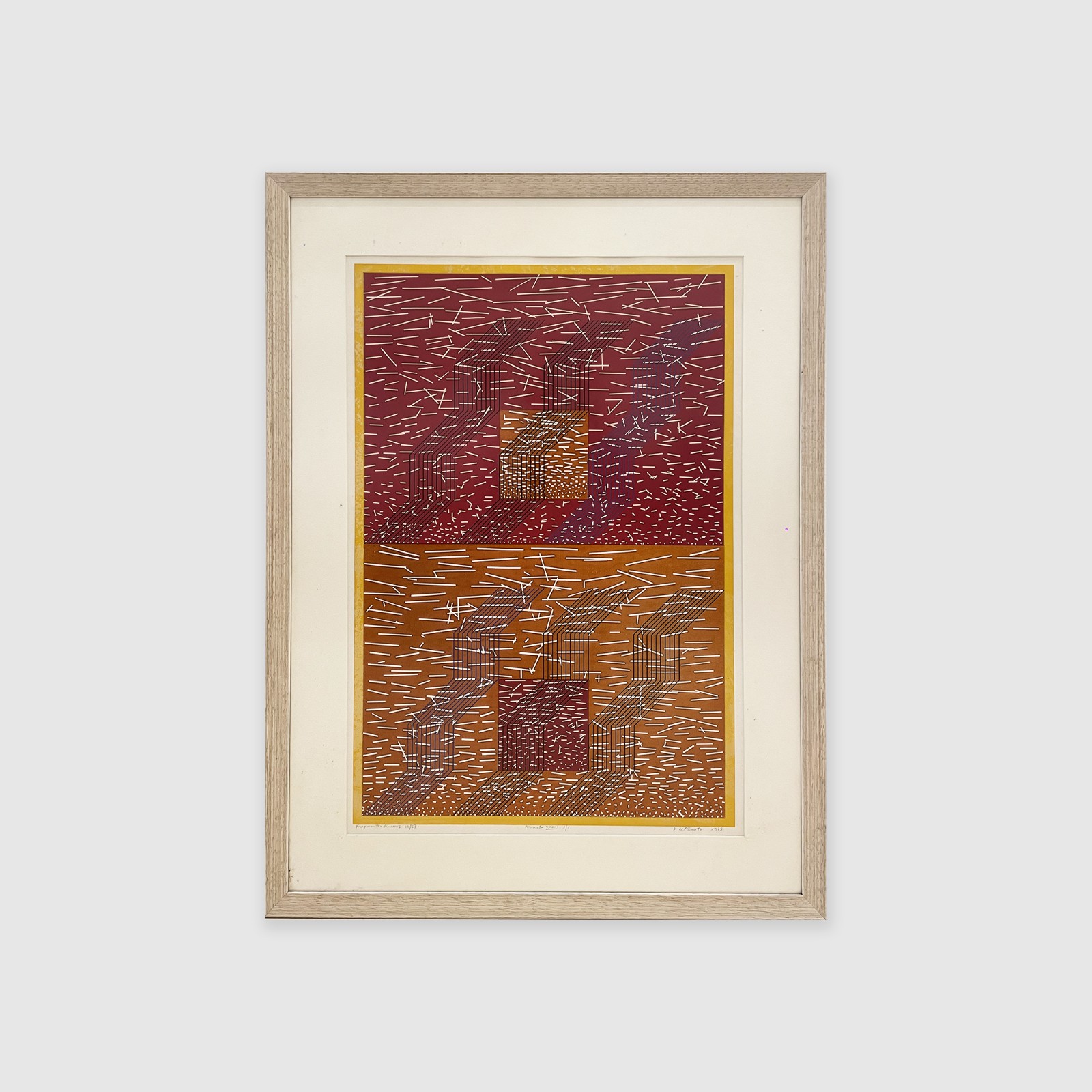 Dionísio del Santo (1925-1999), Fragmentos Lineares - foto 3 de 6