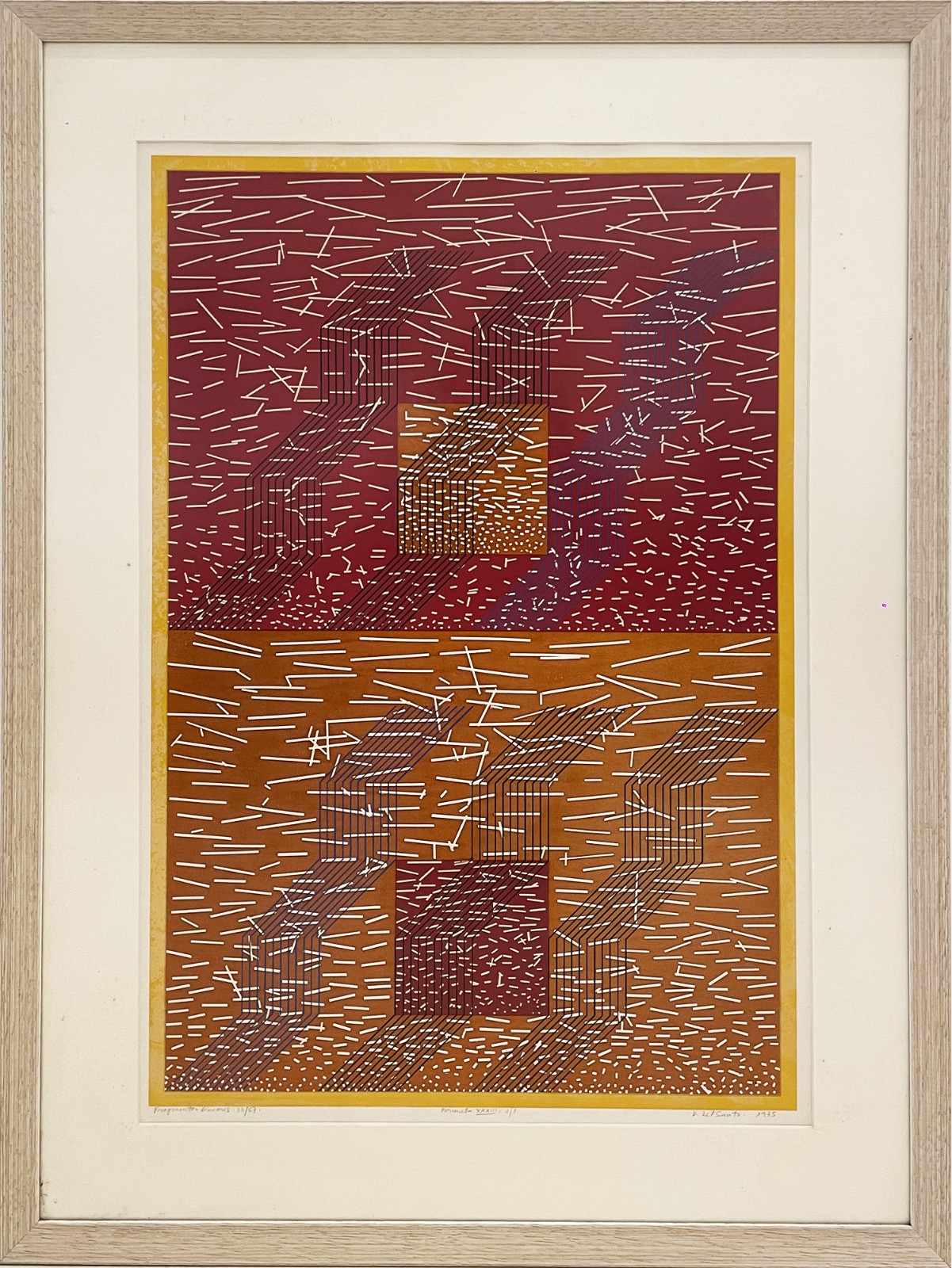 Dionísio del Santo (1925-1999), Fragmentos Lineares - foto 2 de 6