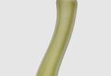 KOSTA BODA (since 1742),  - Solifleur em vidro artístico de murano na cor verde com design sinuoso, dec.80<br>Ex-Coleção diplomata Carlos Ferreira