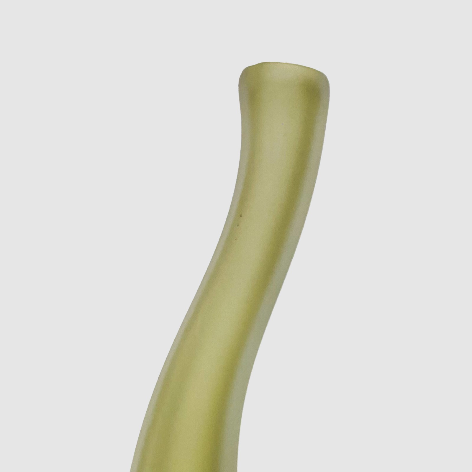 Solifleur em vidro artístico de murano na cor verde com design... - foto 4 de 4