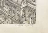 ALFREDO GUIERRA, Plaza Independência, 1993 - Desenho a bico de pena<br>Ass. inf. direito