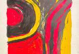 JOÃO MAGALHÃES, Sem título, 1991 - Litografia s/ papel<br>Ass. inf. direito<br>Edição 18 de 30<br>