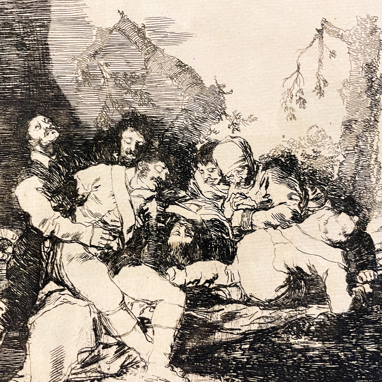 Goya (1746-1828), Curarlos y a otra, Sec. XX - foto 4 de 5