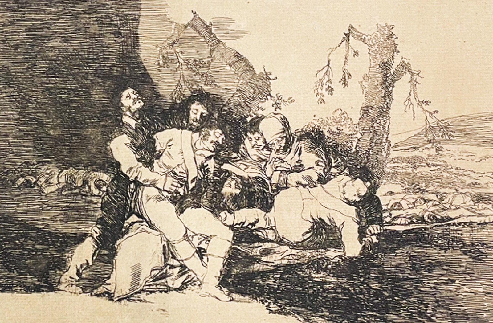 Goya (1746-1828), Curarlos y a otra, Sec. XX - foto 2 de 5