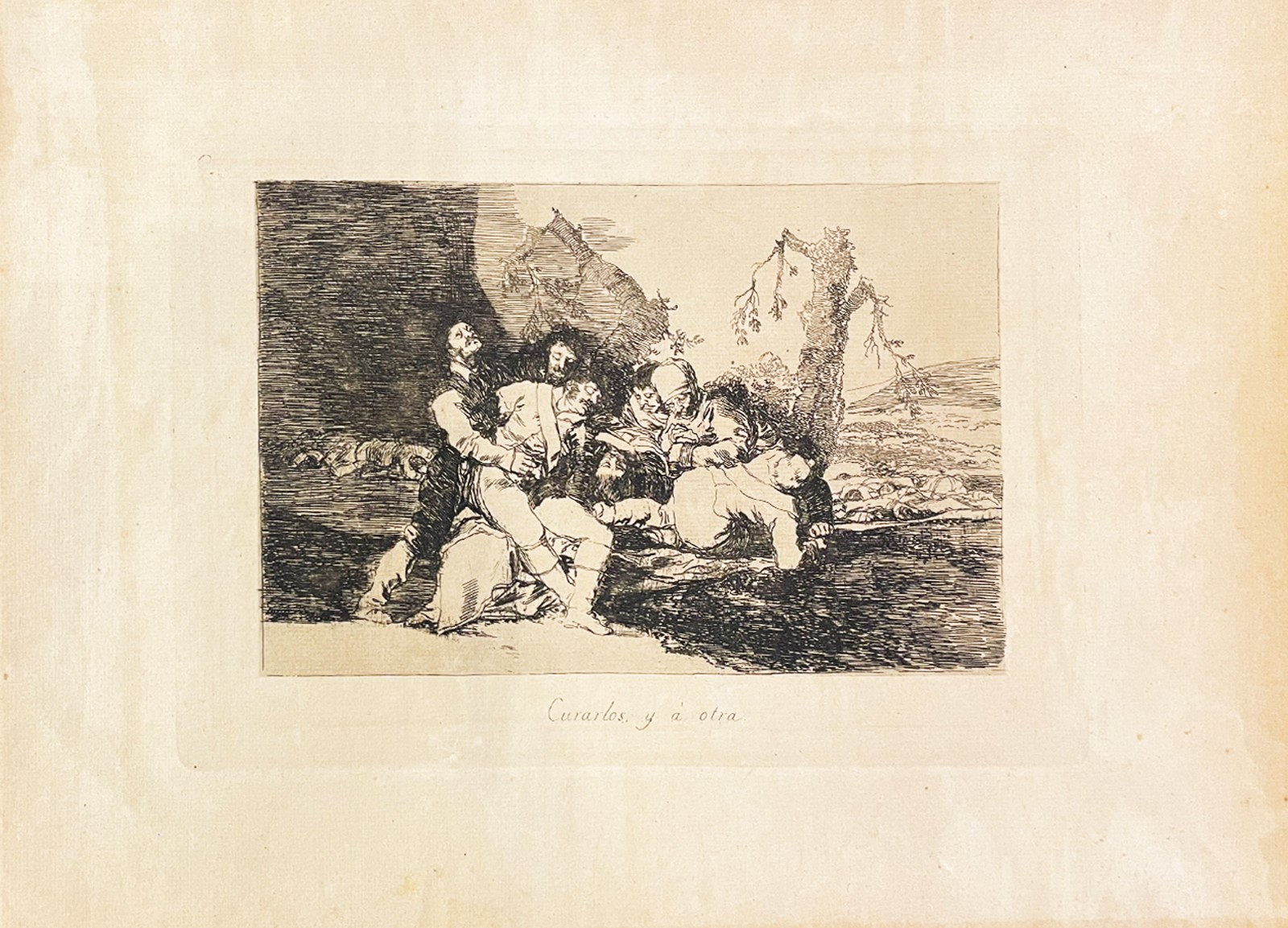 Goya (1746-1828), Curarlos y a otra, Sec. XX - foto 1 de 5