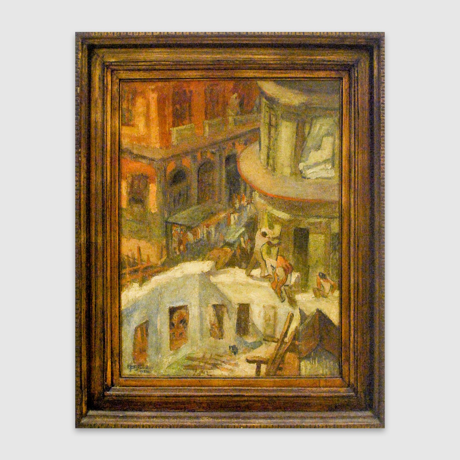Eugênio Sigaud (1899-1979), A Demolicao do Predio, 1952 - foto 3 de 6