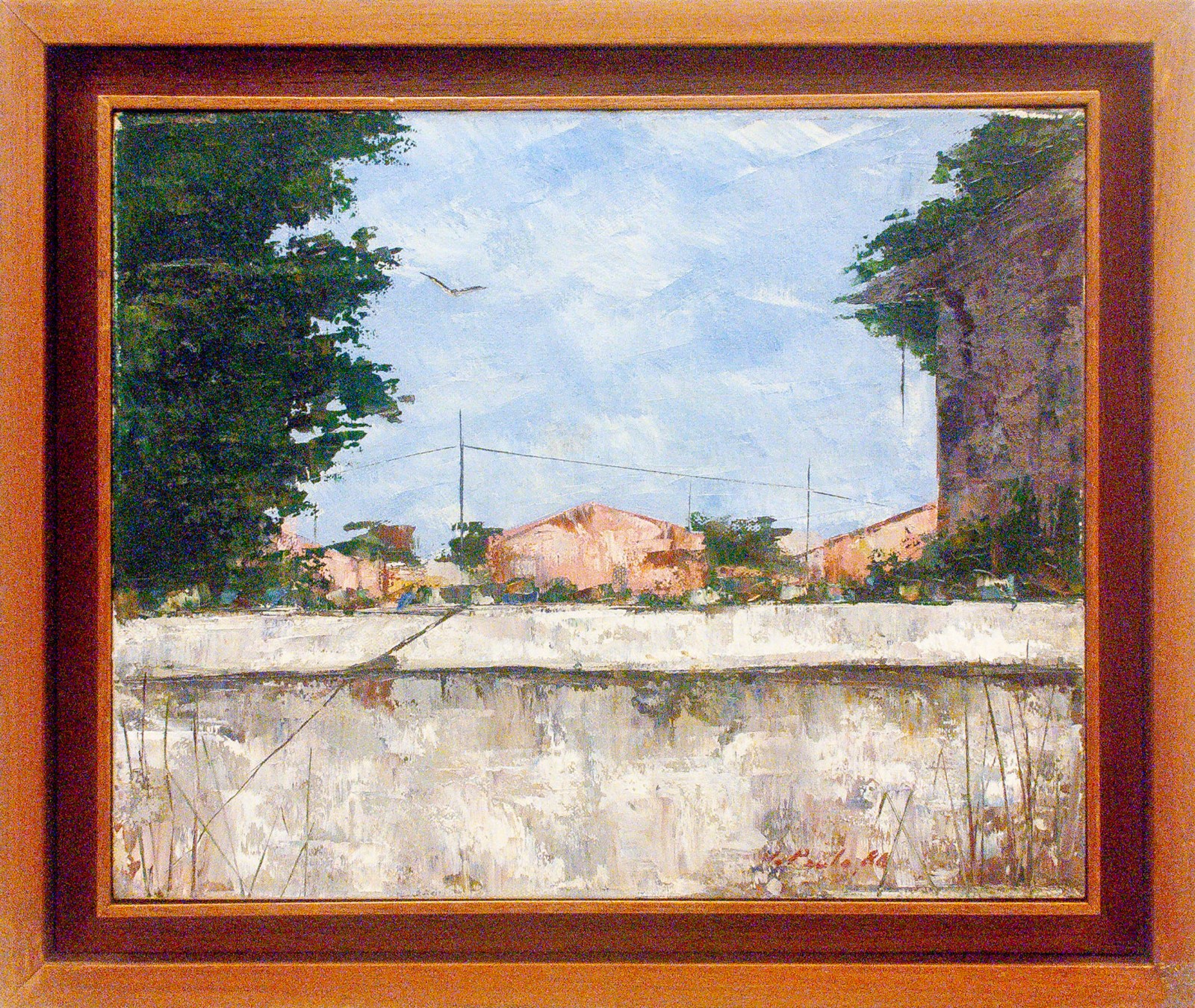 José Paulo Moreira da Fonseca (1922-2004), Muro vidrado em Guaratiba, 1986 - foto 1 de 6