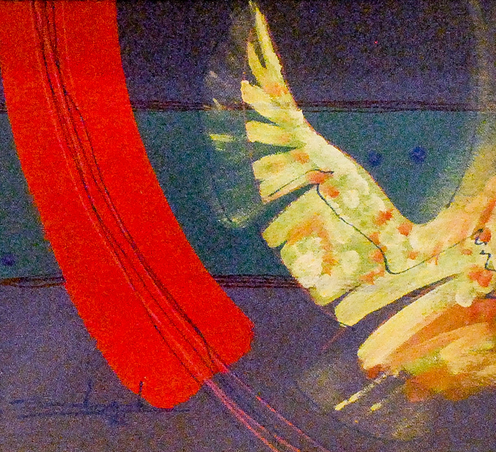 Gilberto Salvador (1946), Traço Vermelho e Asa Amarela, 1982 - foto 5 de 5