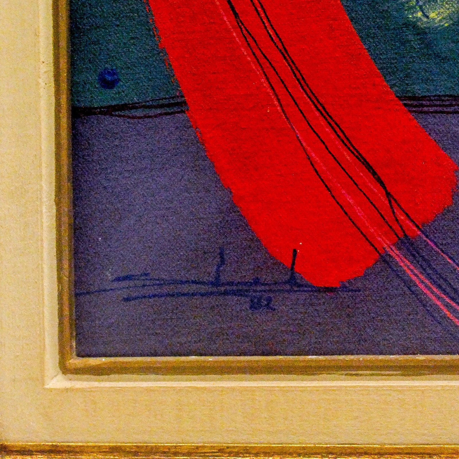 Gilberto Salvador (1946), Traço Vermelho e Asa Amarela, 1982 - foto 4 de 5