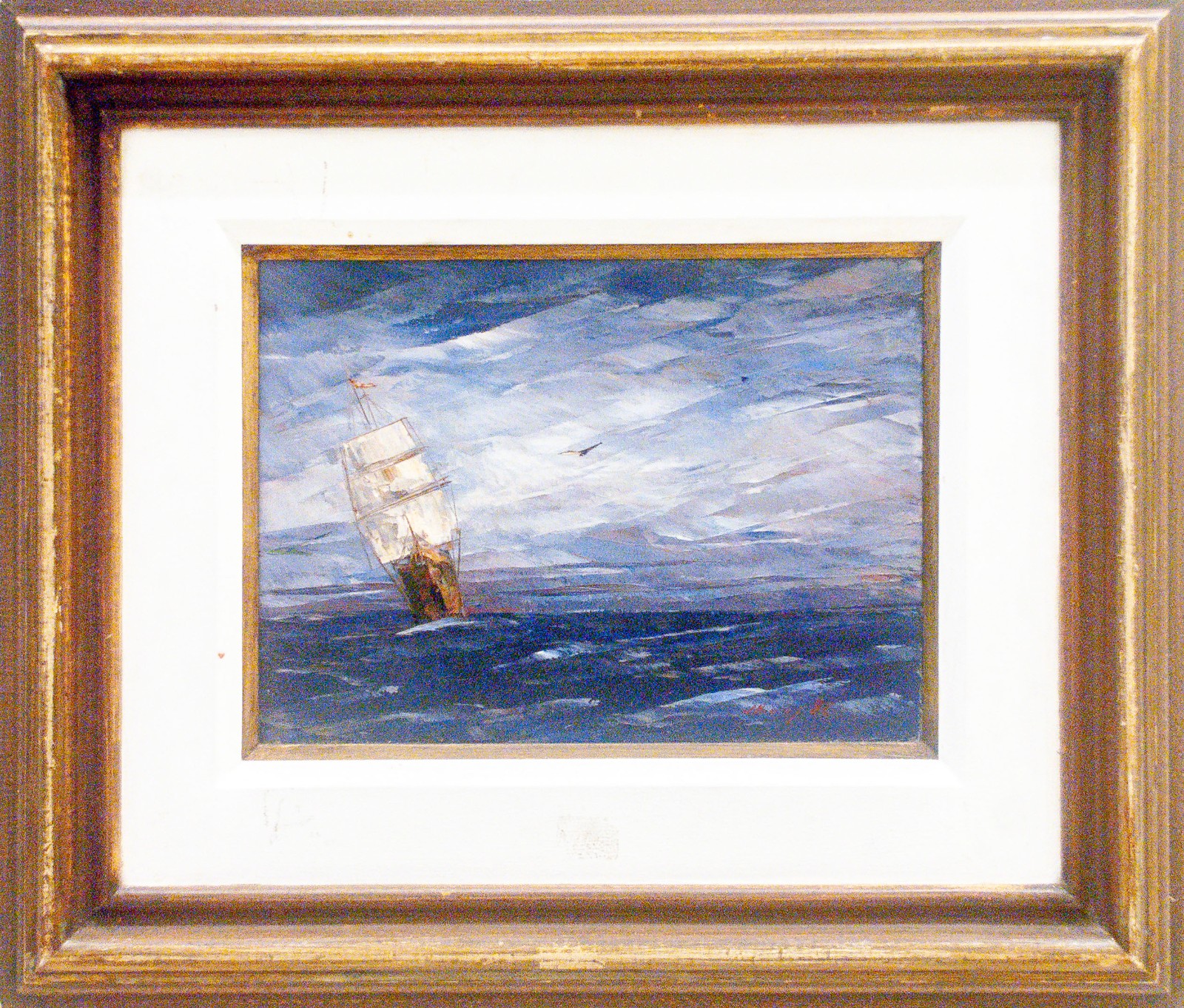 José Paulo Moreira da Fonseca (1922-2004), A ave e o veleiro, 1986 - foto 1 de 6