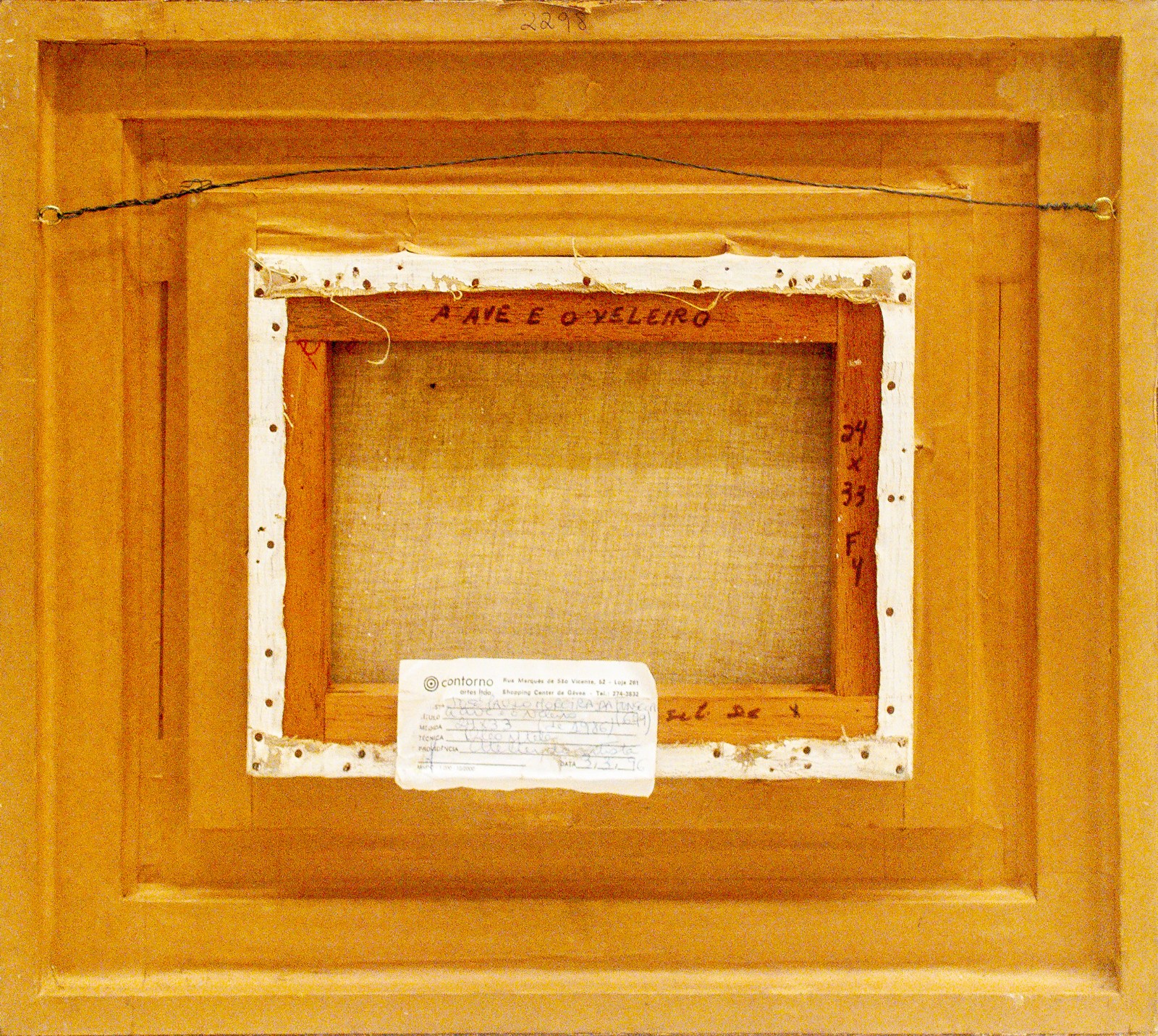 José Paulo Moreira da Fonseca (1922-2004), A ave e o veleiro, 1986 - foto 5 de 6