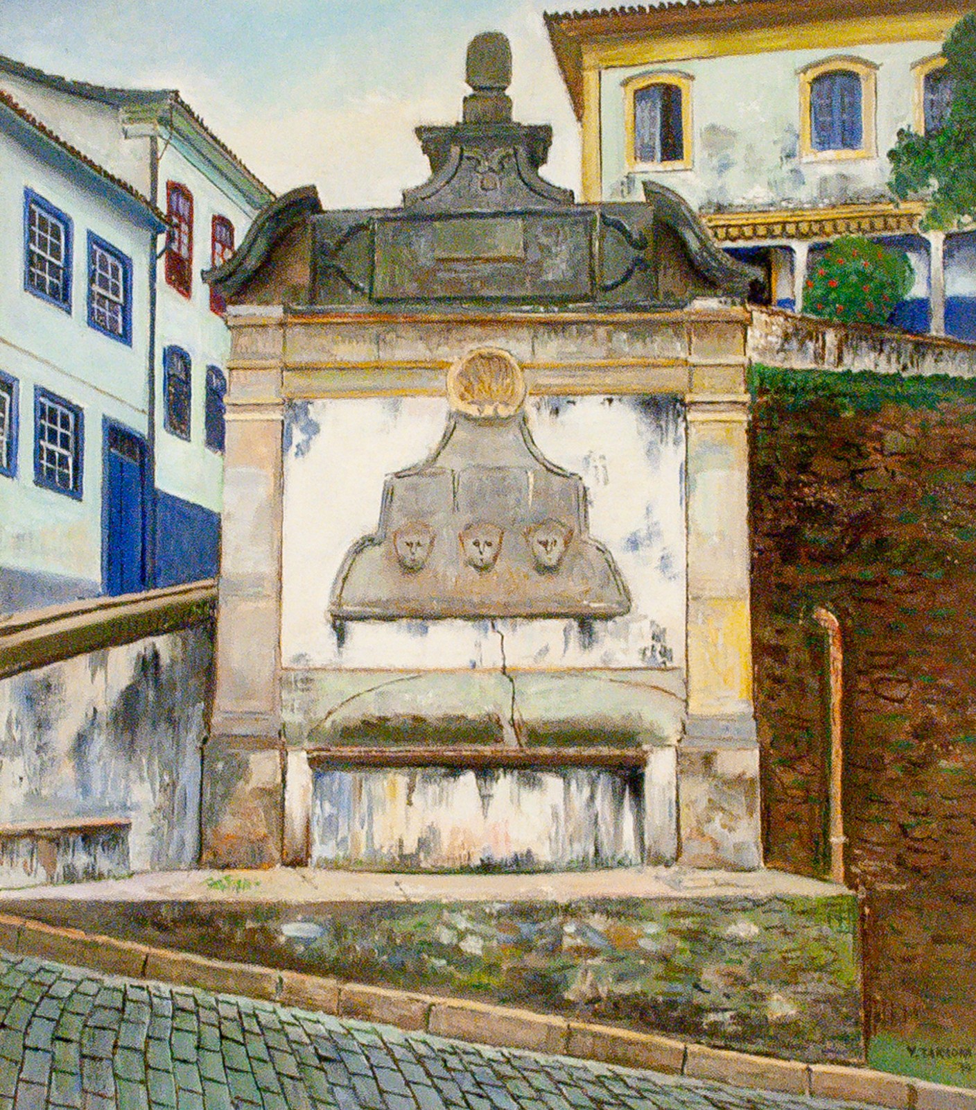 Yoshiya Takaoka (1909-1978), Fonte Bica D´água, 1974 - foto 5 de 6