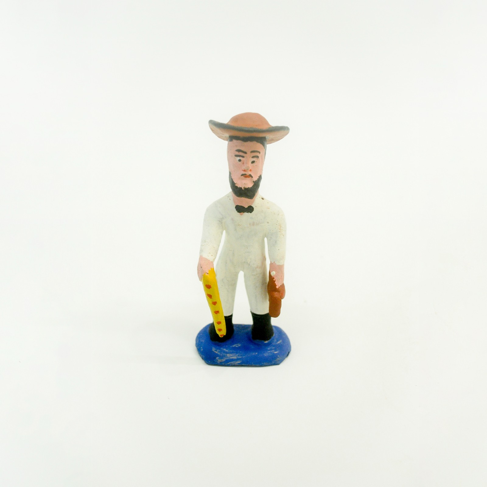 Conjunto em terracota composto por 4 estatuetas de figuras... - foto 1 de 5