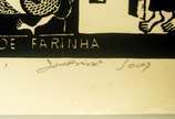 Jeronimo Soares, Casa de Farinha - Xilogravura PB, ass. CID, 1985