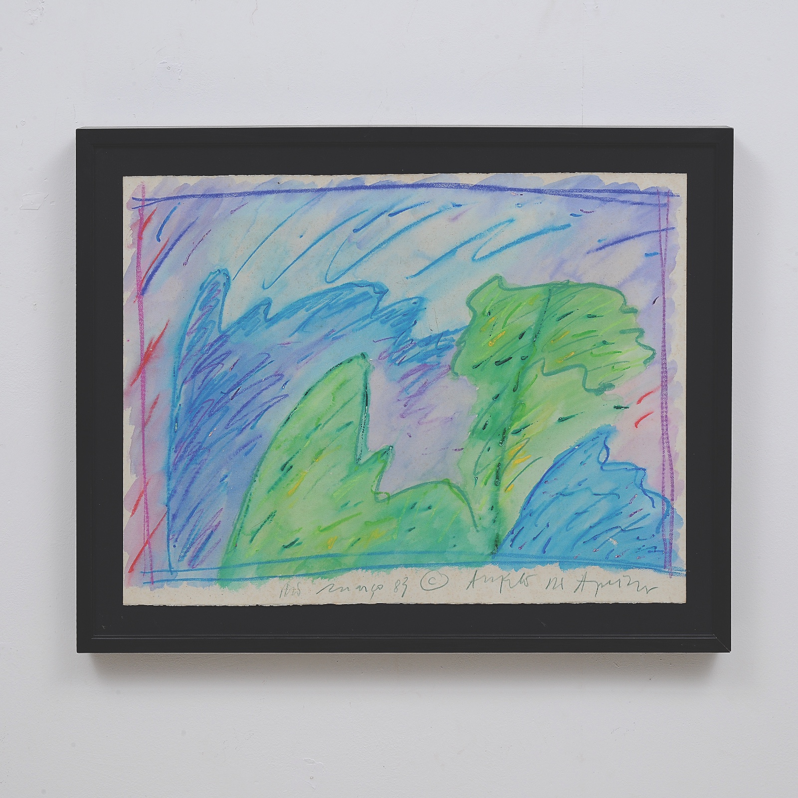 Angelo de Aquino (1945-2007), ABSTRATO, 1983 - foto 3 de 3