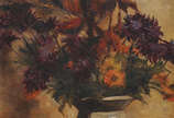 Leopoldo Gotuzzo (1887-1983), Vaso de flores - Óleo s/ tela
Ass. inf. direito