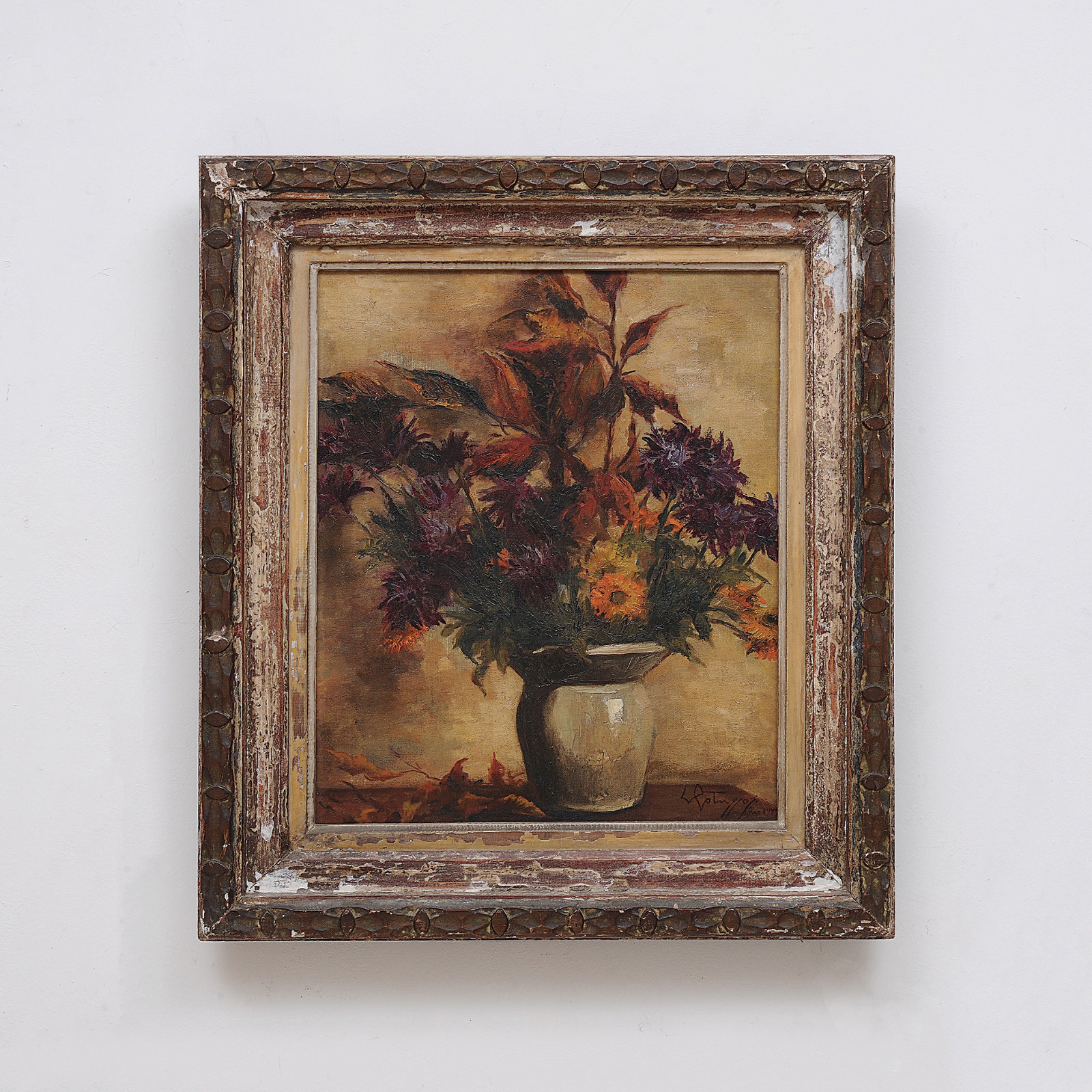 Leopoldo Gotuzzo (1887-1983), Vaso de flores - foto 3 de 3