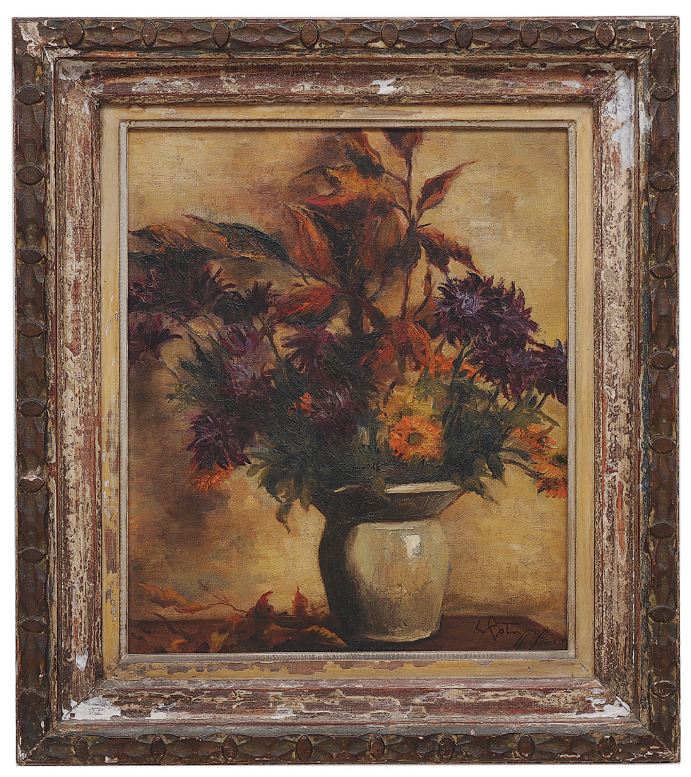 Leopoldo Gotuzzo (1887-1983), Vaso de flores - foto 2 de 3