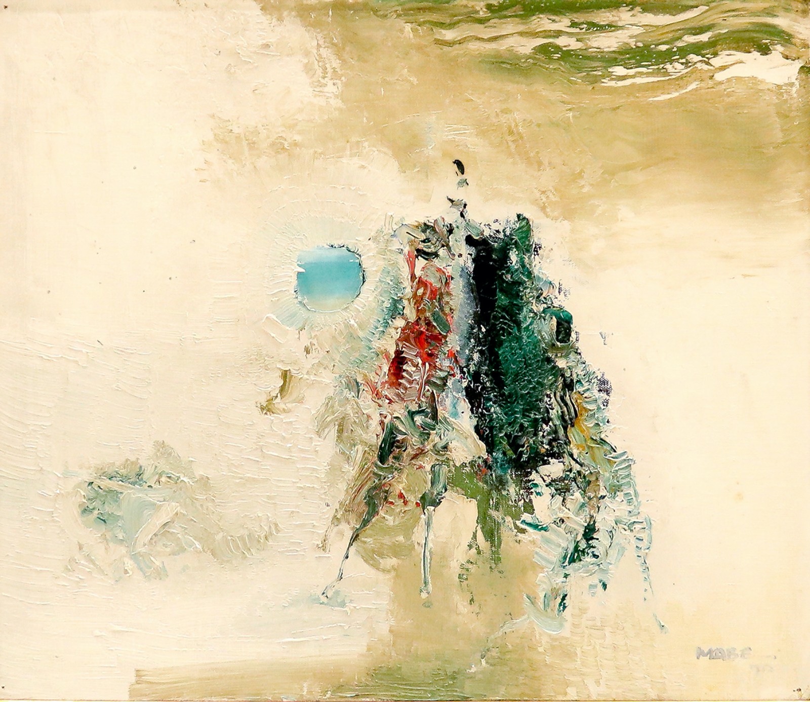 Manabu Mabe (1924-1997), "Abstrato" , 1970 - foto 1 de 6