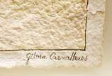 GILMA CARVALHAES, Sem titulo - Aquarela s/ papel<br>Ass. inf. direito.