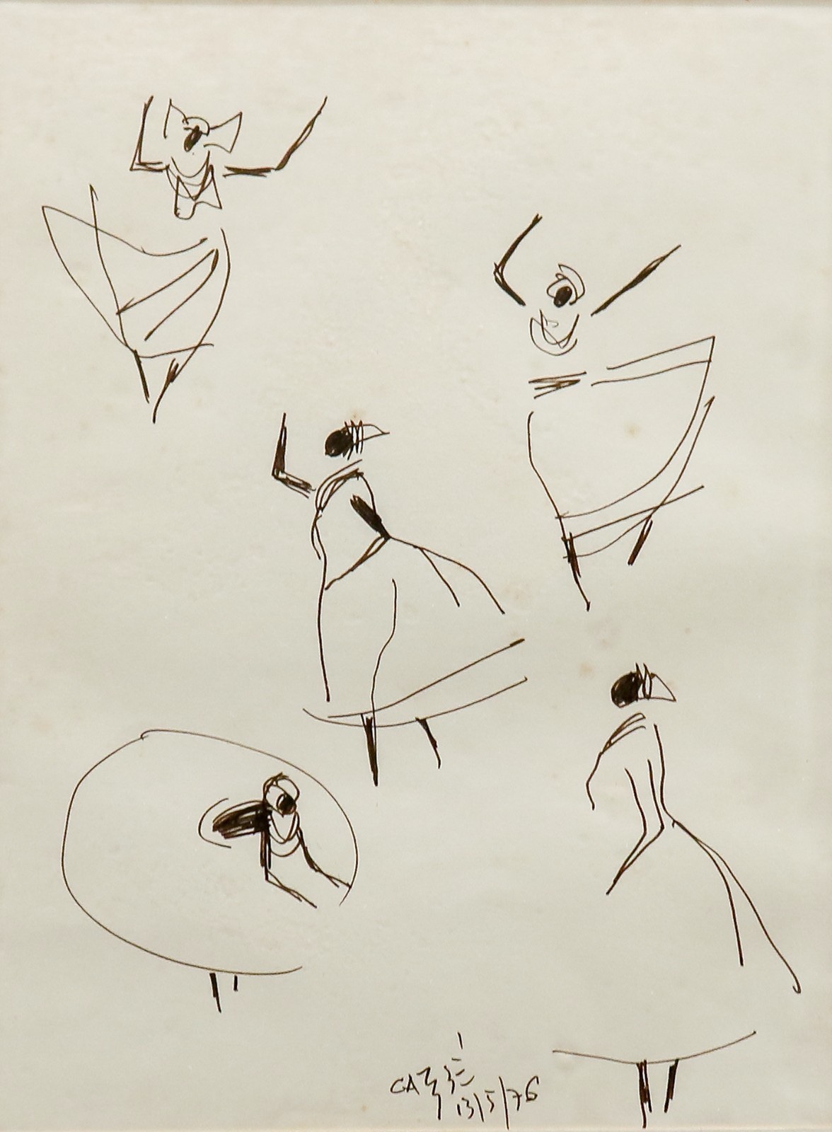 Hector Carybé (1911-1997), Baianas, 1976 - foto 1 de 6