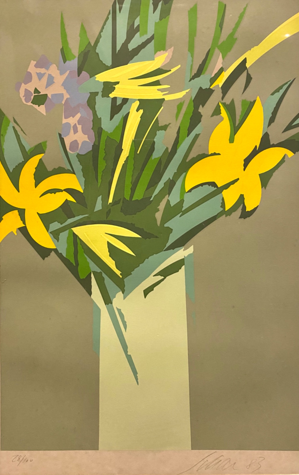 Carlos Scliar (1920-2001), Vaso de flores, 1983 - foto 1 de 5