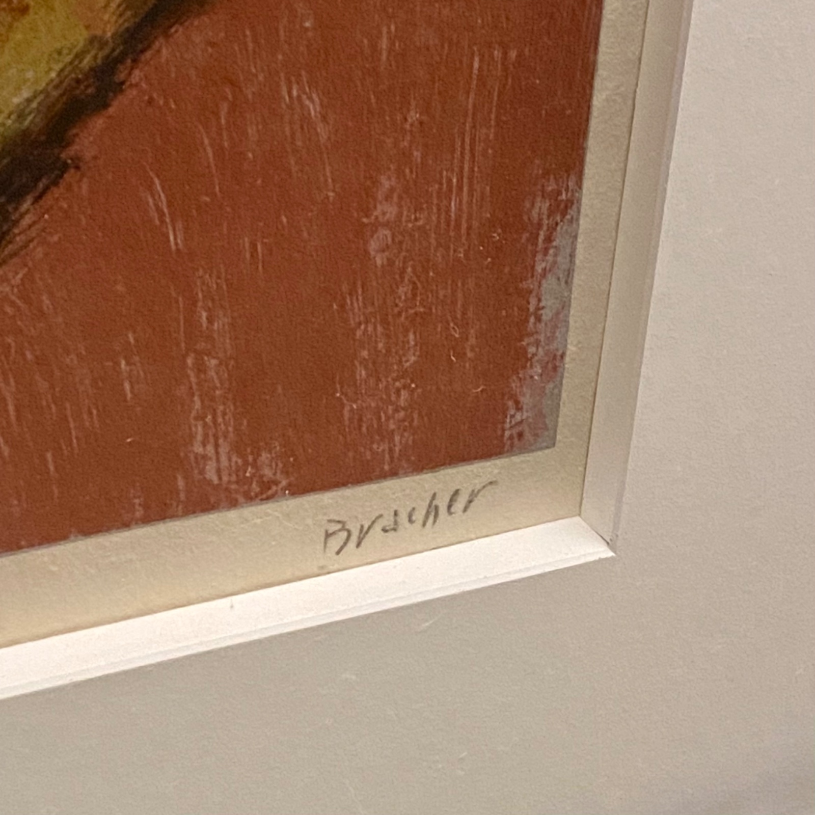 Carlos Bracher (1940), Paisagem com Igreja - foto 4 de 5