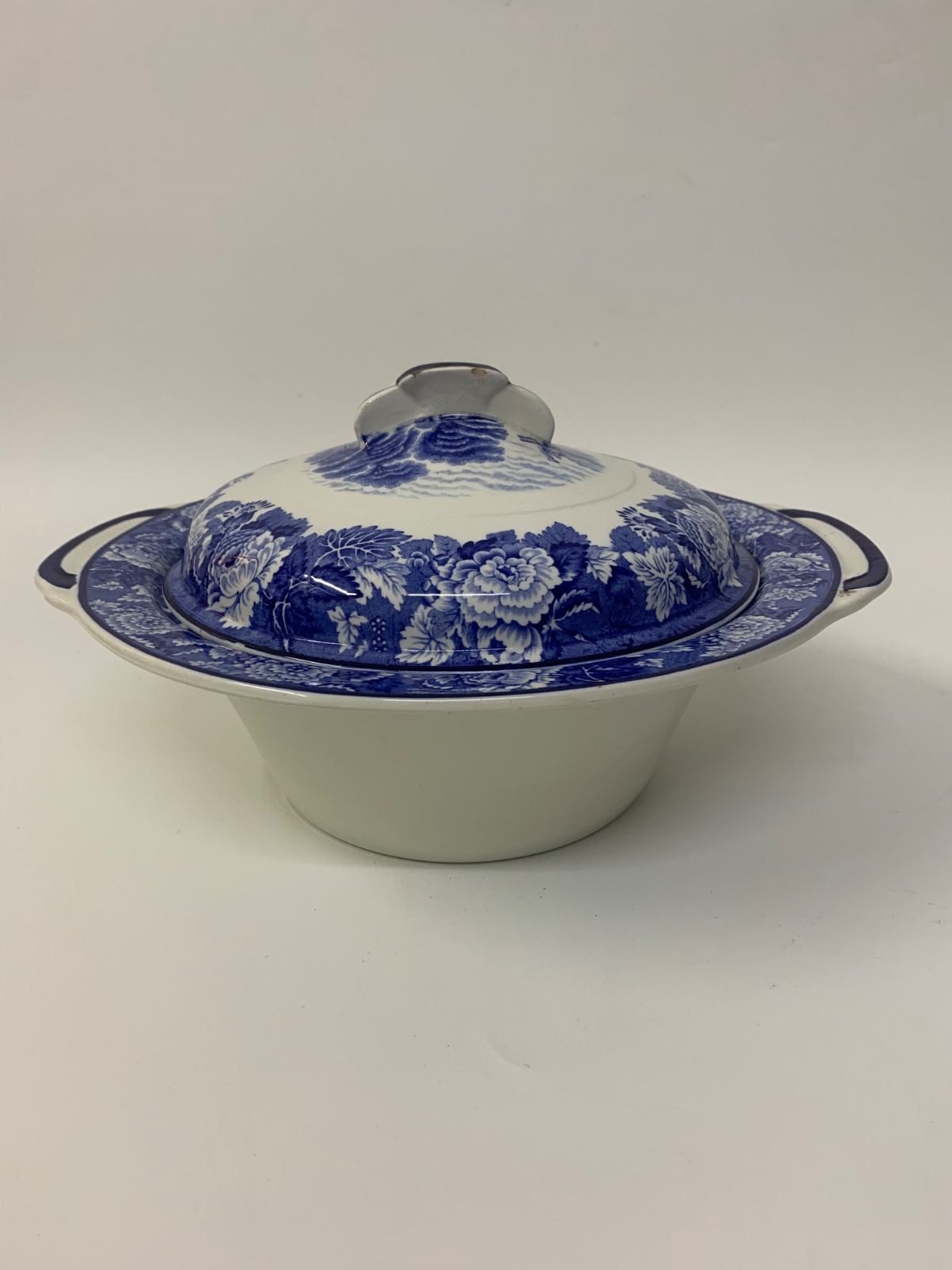 Lote composto por 3 pecas em porcelana inglesa manufatura Wood & Sons... - foto 4 de 9