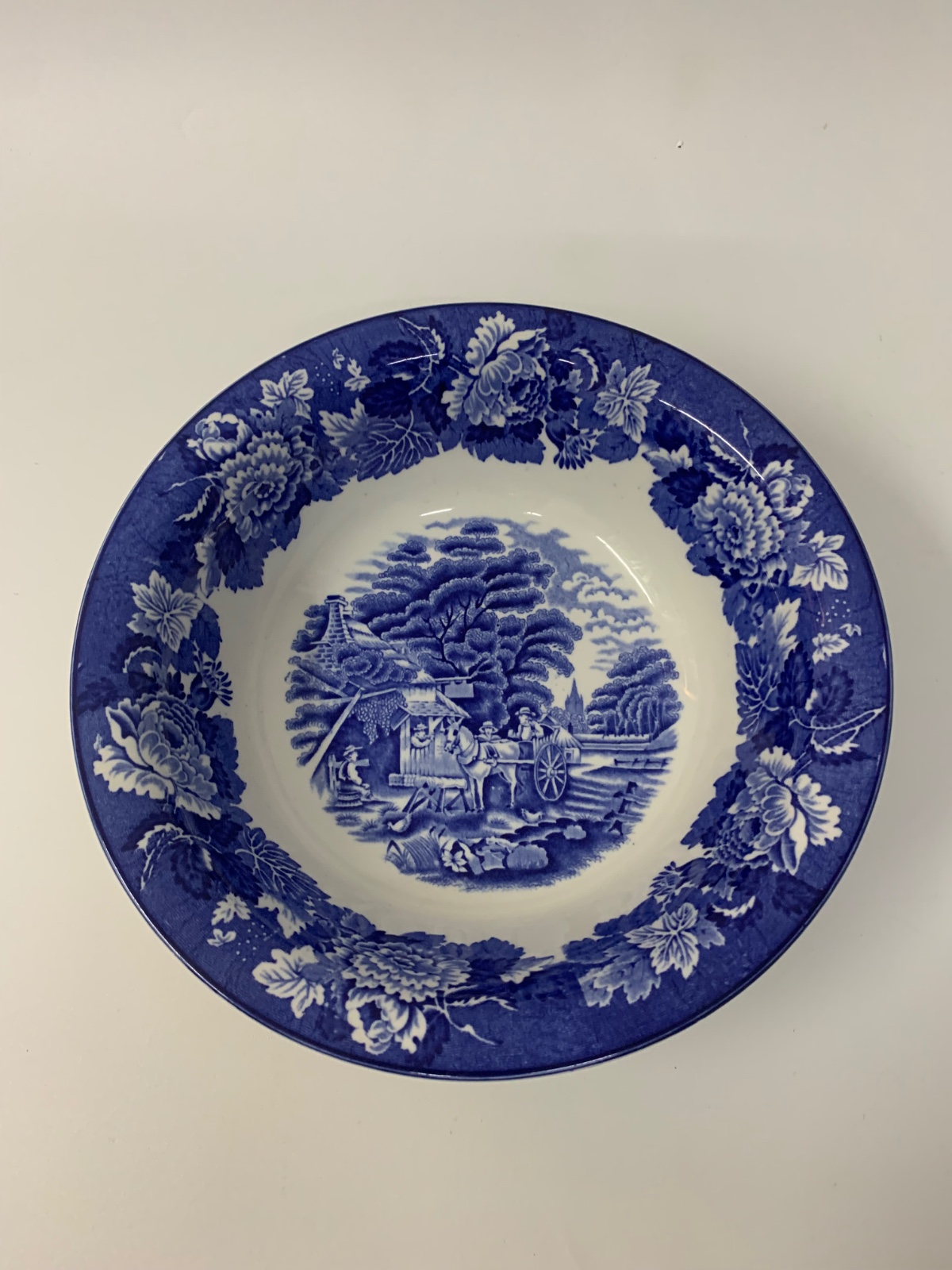Lote composto por 3 pecas em porcelana inglesa manufatura Wood & Sons... - foto 6 de 9