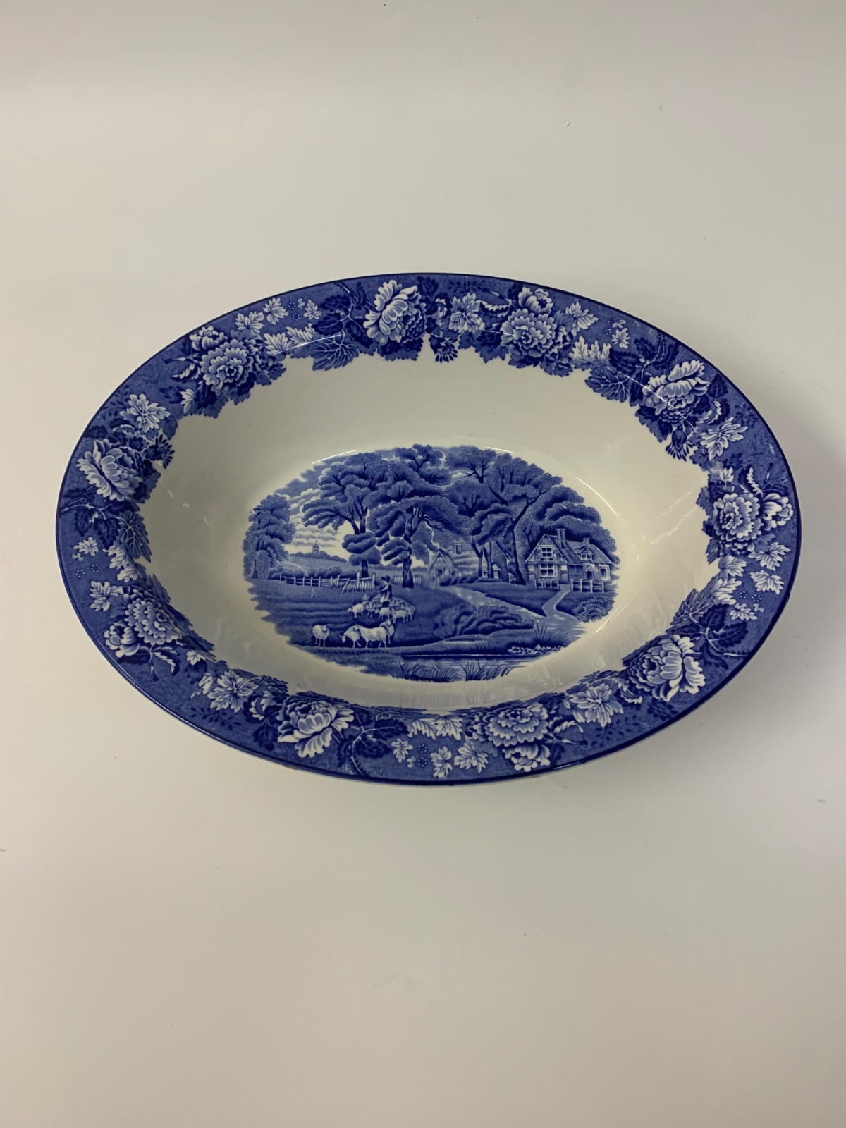 Lote composto por 3 pecas em porcelana inglesa manufatura Wood & Sons... - foto 8 de 9