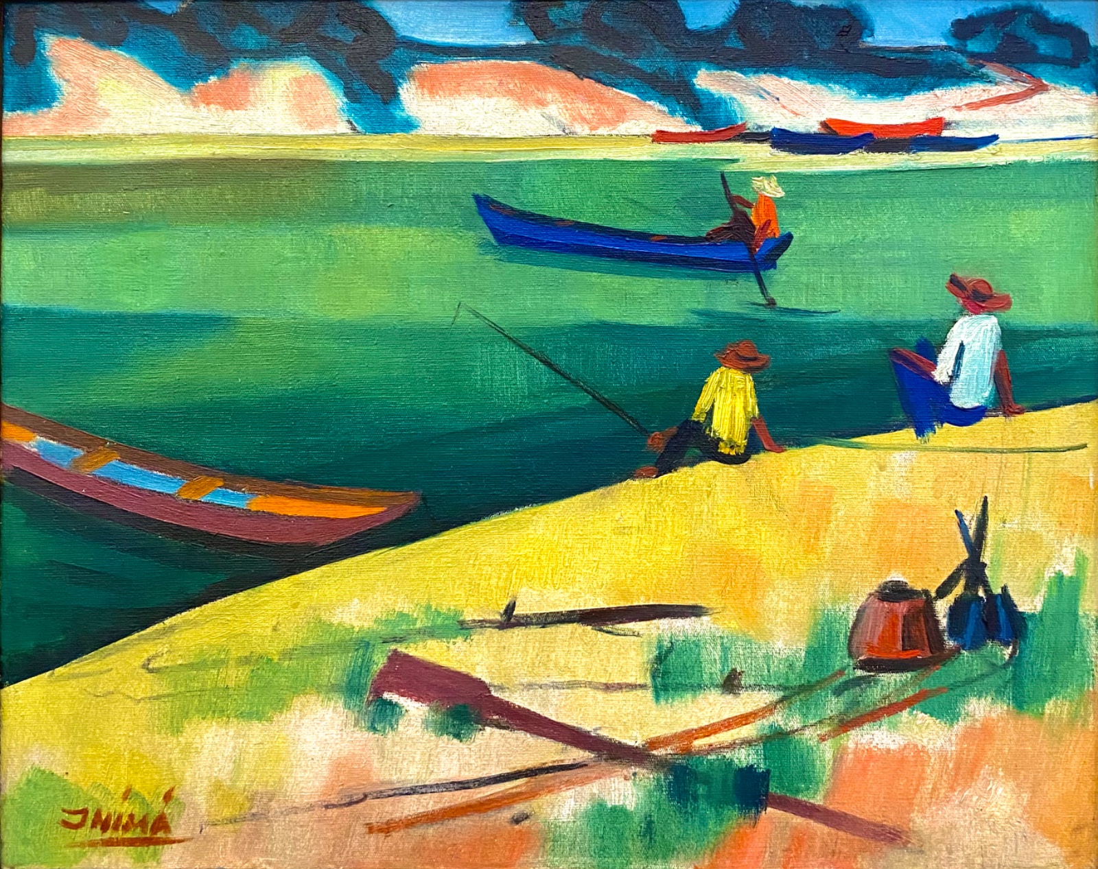 Inimá de Paula (1918-1999), Marinha, 1969 - foto 1 de 4