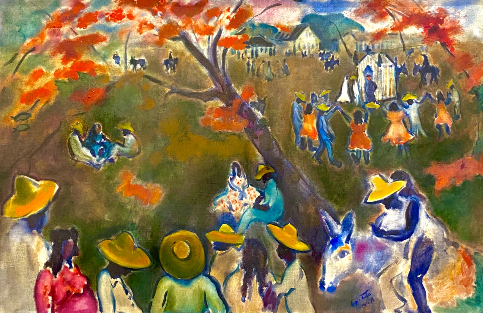  Sérgio Telles (1936-2022), Festa de Sao Joao ( evocacao ), 1978 - foto 1 de 4