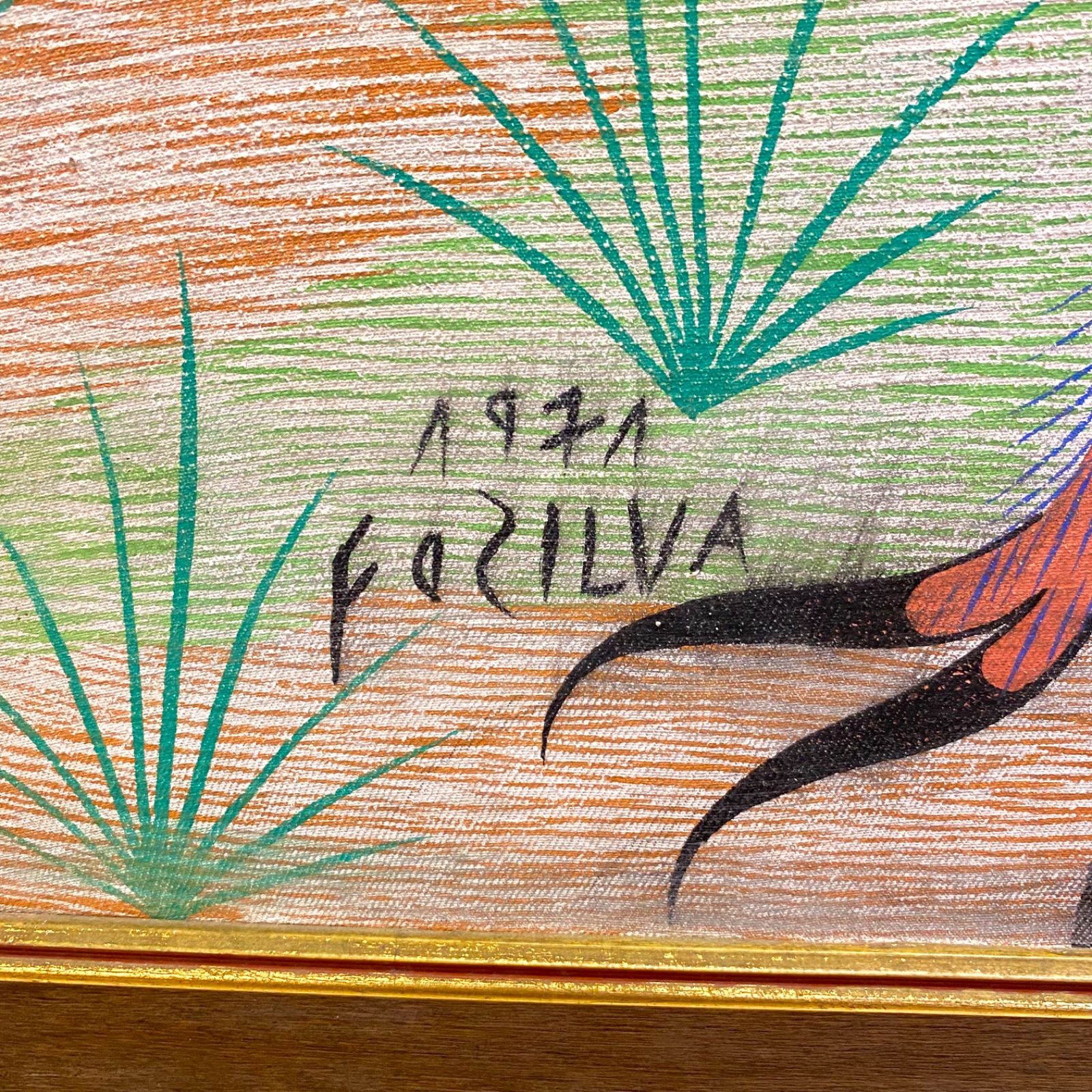 Chico da Silva (1910-1985), Ave, 1971 - foto 3 de 4