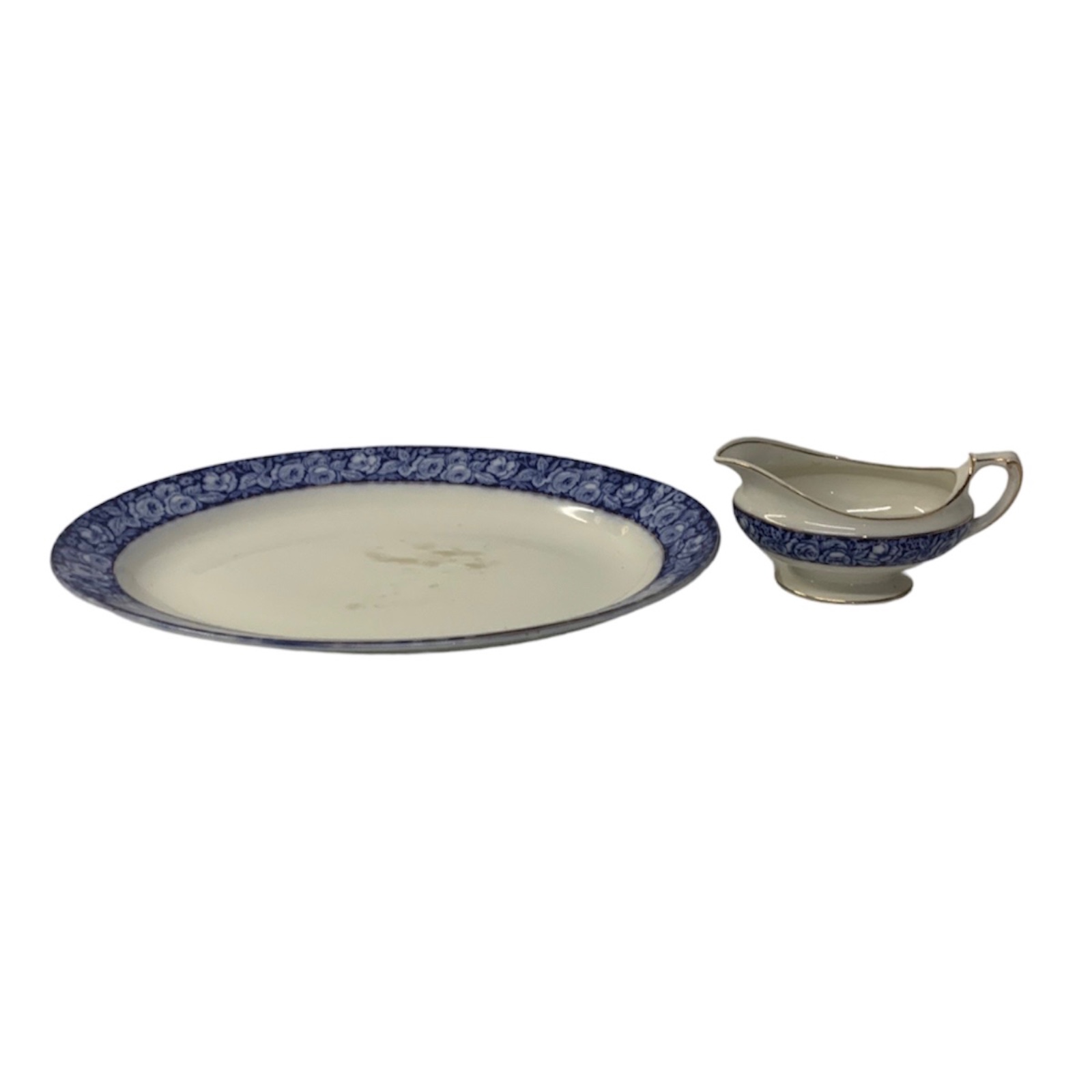 Lote composto por duas pecas em porcelana inglesa manufatura Grindley... - foto 1 de 5
