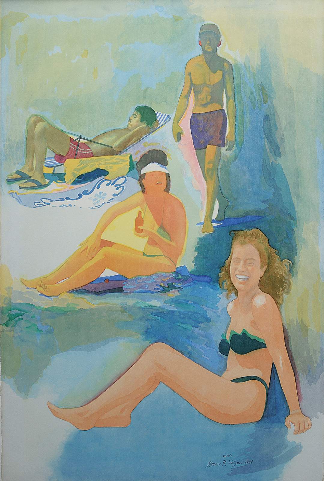 Glauco Rodrigues  (1929-2004), Figuras, 1988 - foto 1 de 3
