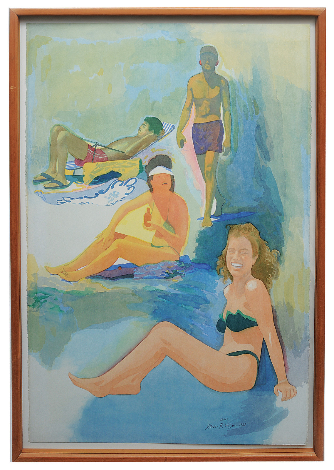 Glauco Rodrigues  (1929-2004), Figuras, 1988 - foto 2 de 3