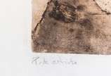 Anna Bella Geiger (1933), Sem título, 1961 - Gravura em metal (água tinta)<br>Ass. inf. direito<br>Edição P.A<br>Essa série participou da Bienal de Gravura de Havana