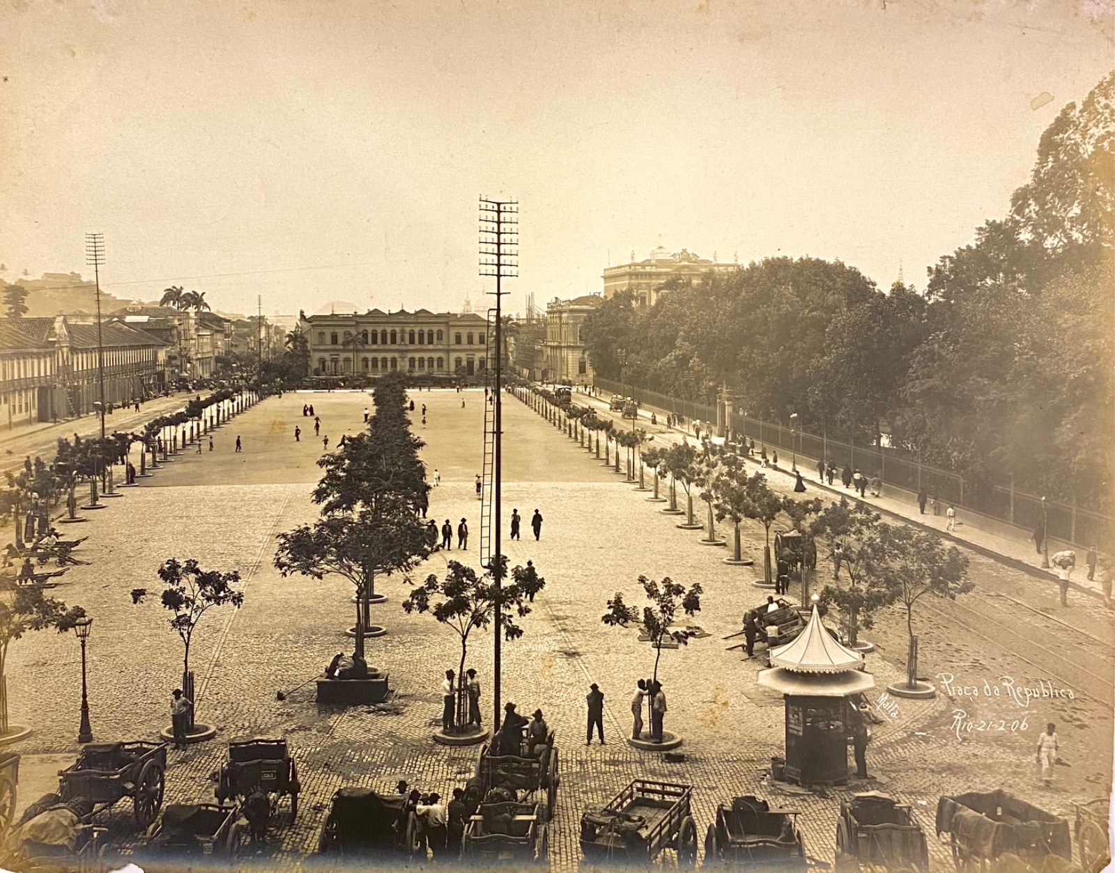 Praca da Republica, 1906 - foto 1 de 5