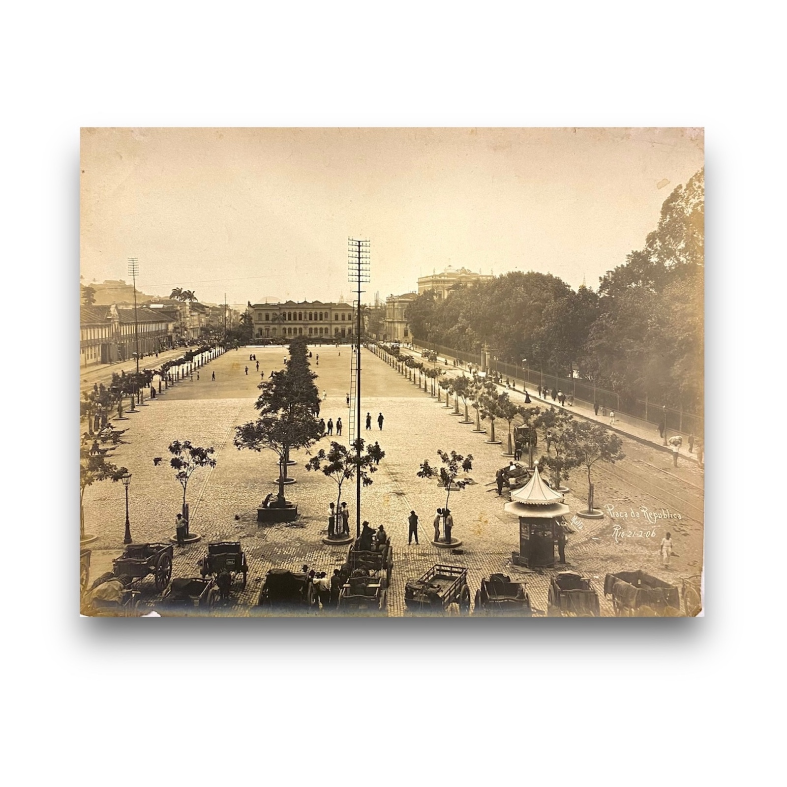 Praca da Republica, 1906 - foto 2 de 5