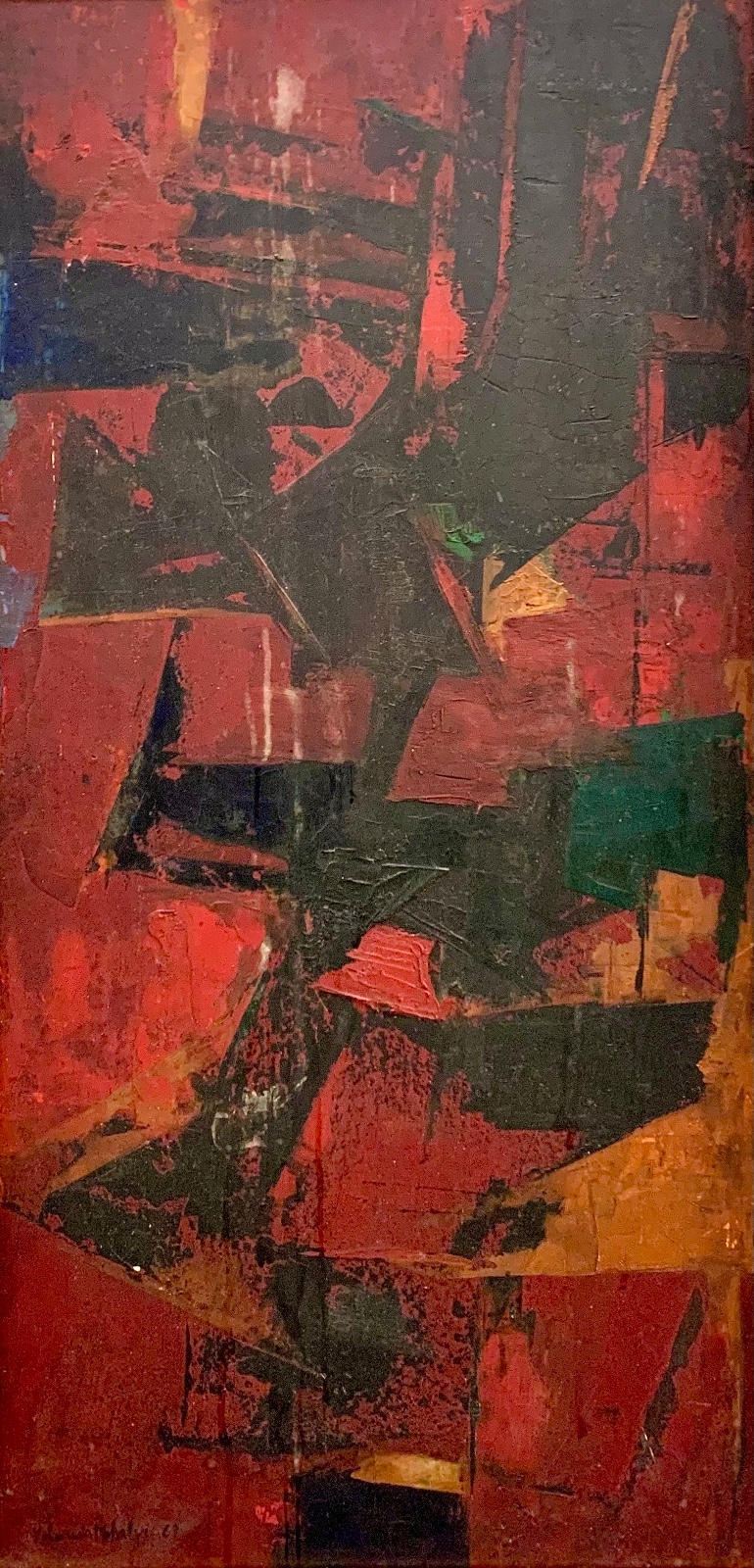 Yolanda Mohalyi (1909-1978), Abstrato, 1968 - foto 1 de 4