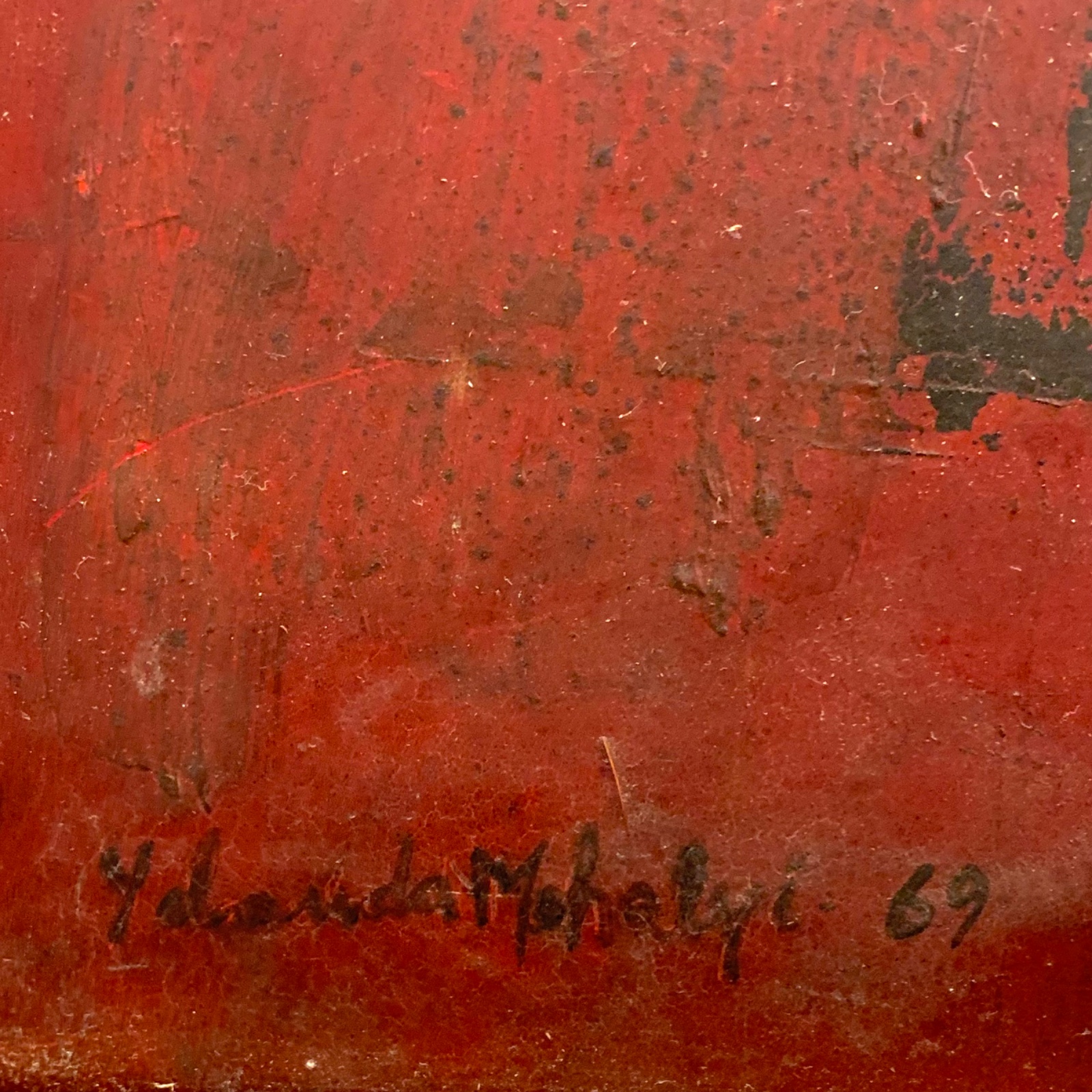 Yolanda Mohalyi (1909-1978), Abstrato, 1968 - foto 3 de 4