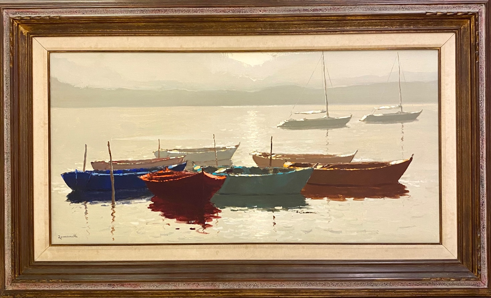 Armando Romanelli (1945), Barcos ao Alvorecer, 1999 - foto 1 de 3