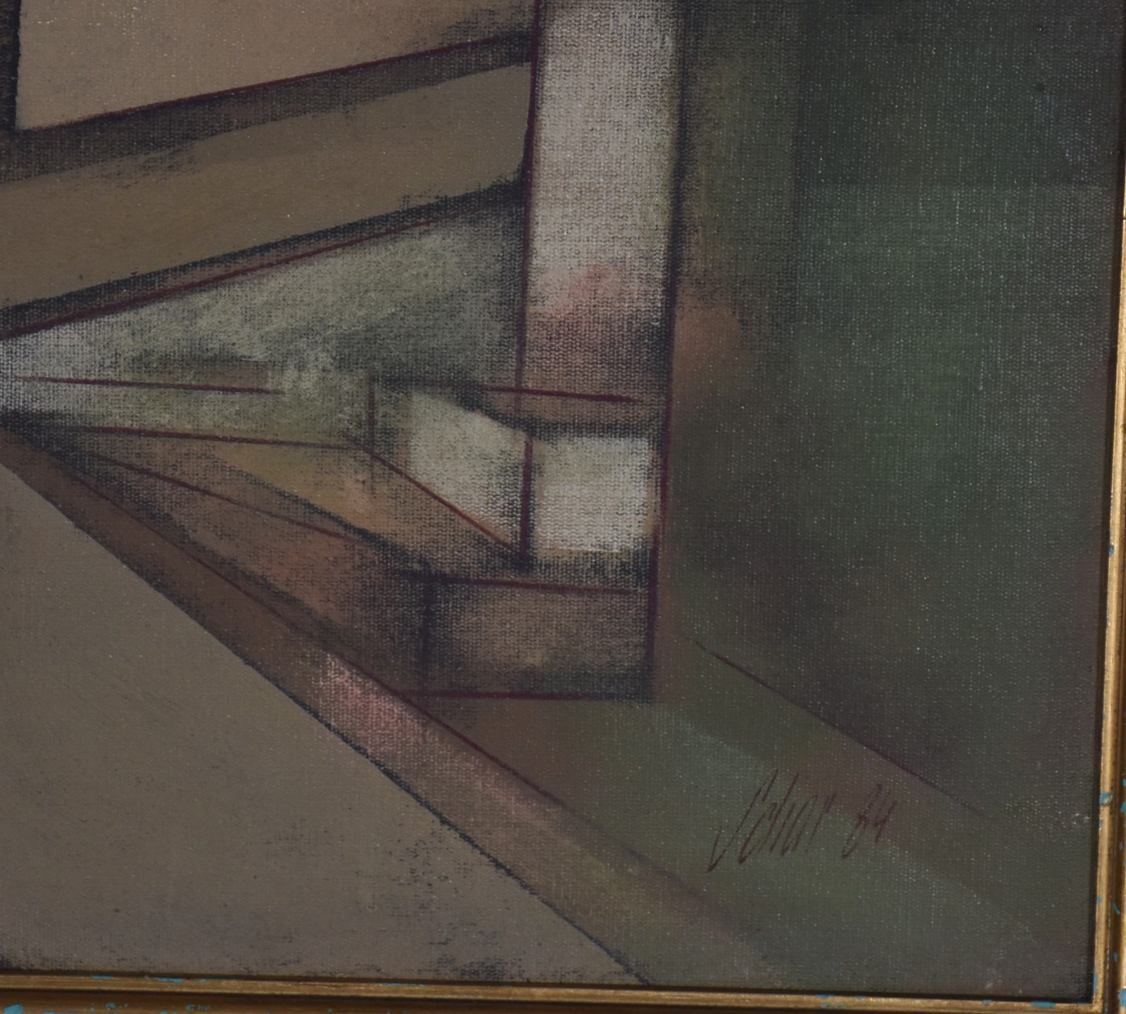Carlos Scliar (1920-2001), Paisagem XIX, 2/5/1984 - foto 3 de 4