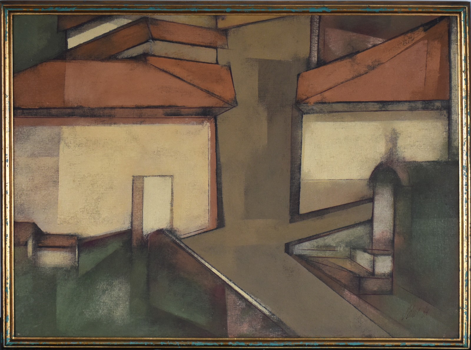 Carlos Scliar (1920-2001), Paisagem XIX, 2/5/1984 - foto 2 de 4