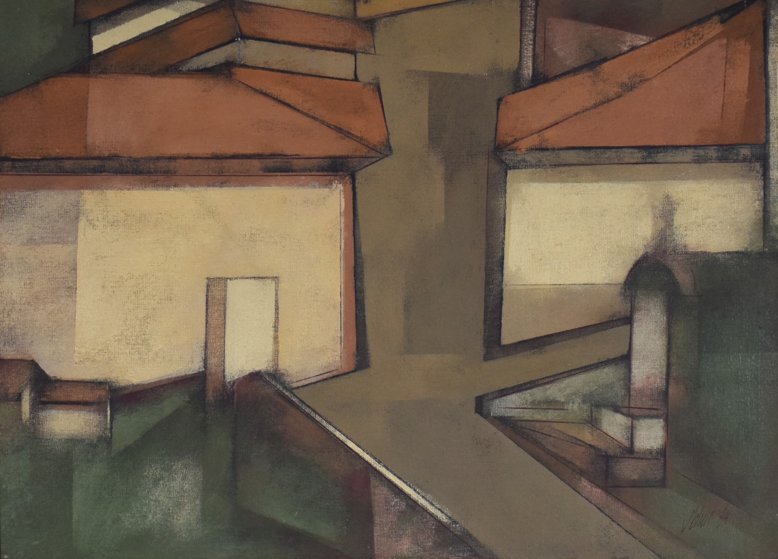 Carlos Scliar (1920-2001), Paisagem XIX, 2/5/1984 - foto 1 de 4